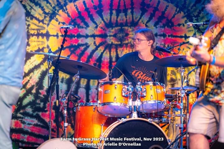 Florida drummer for hire Brandon Howell performing live